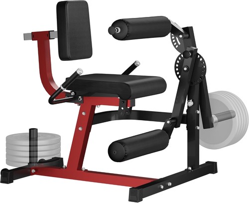 Leg extension and curl - and, machine