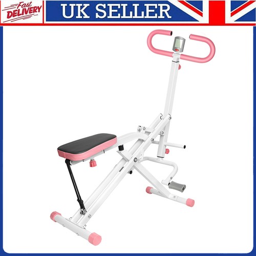 Squat machine deep abs - deep, glute